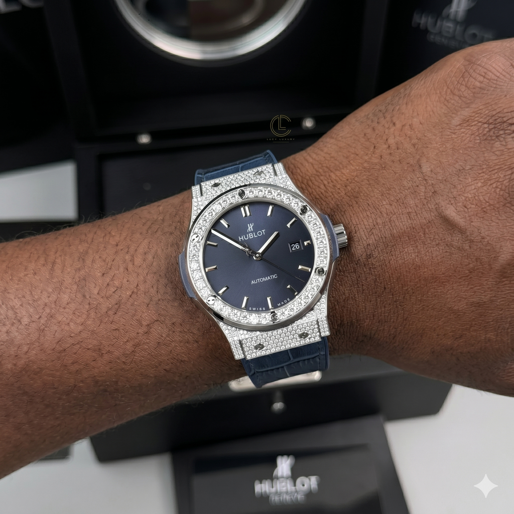 Hublot Classic Fusion 42mm Blue Dial