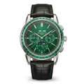 Patek Philippe Grand Complications Perpetual Calendar Green Lacquered Iced