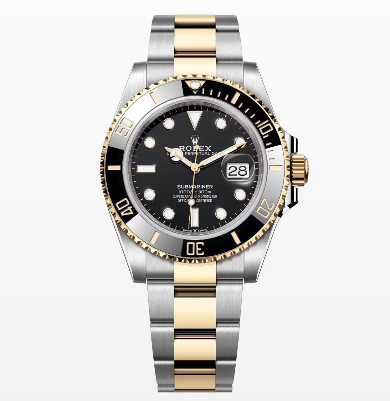 Submariner Silver Gold 40 mm