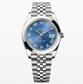 Datejust Silver Blue Dial 41 mm