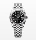 Datejust Silver Black Dial 41 mm