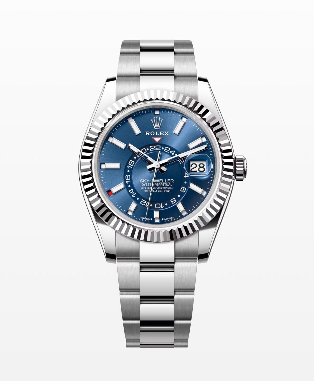 Sky Dweller Silver Blue 42 mm