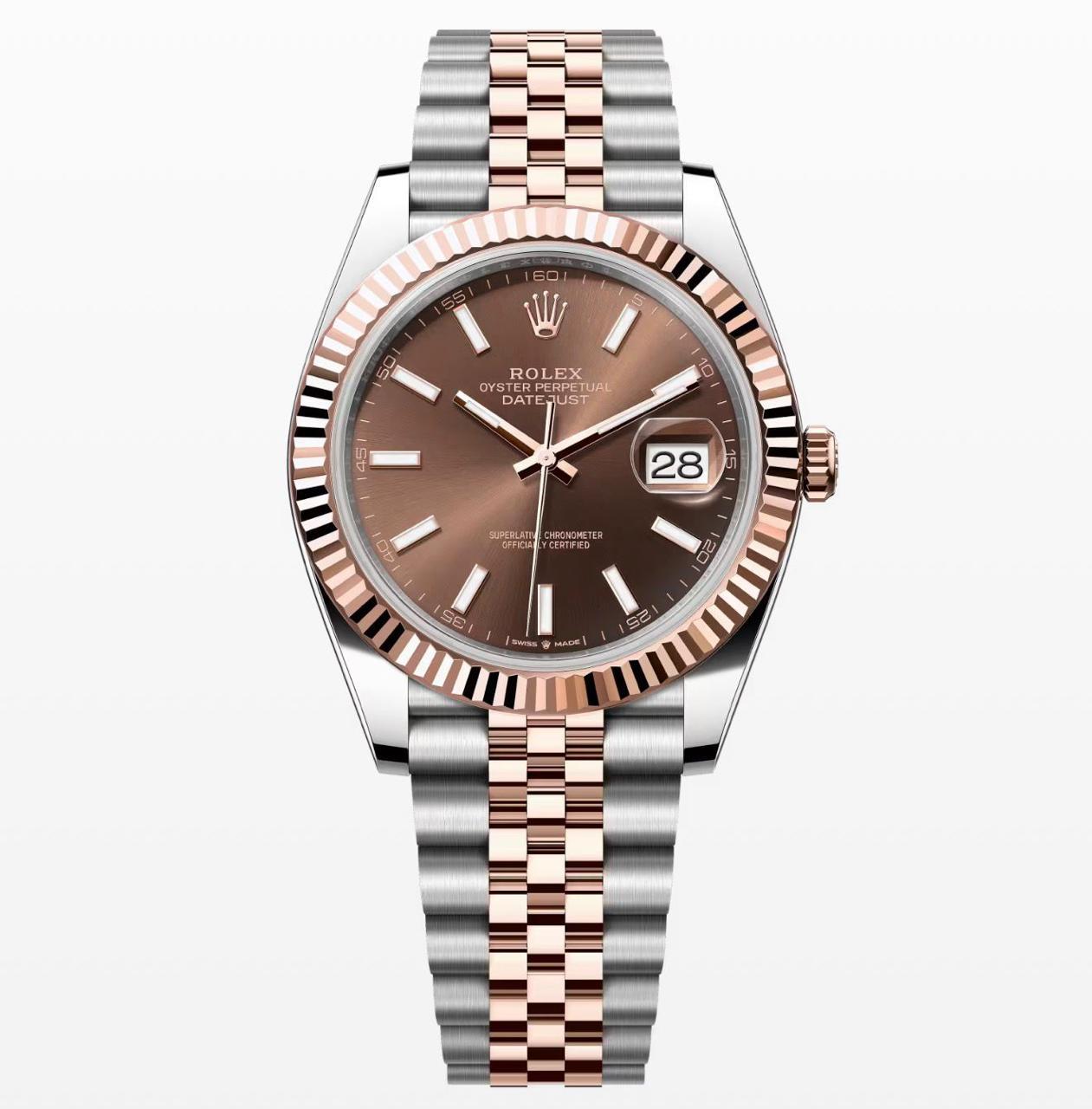 Datejust Chocolate 2 tones 41mm