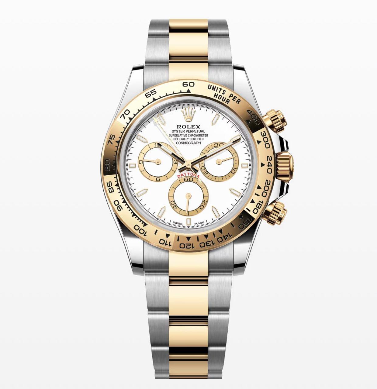 Daytona White Dial 2 tones 40mm